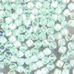 284-046:  5328 4mm bicone  Chrysolite AB (36 pcs) - Discontinued 
