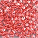 284-370:  5328 4mm bicone  Padparadscha (36 pcs) - Discontinued 