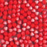 284-395:  5301 4mm bicone  Dk Red Coral (36 pcs) - Discontinued 