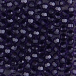284-830:  5000 4mm fac rnd  Purple Velvet (36 pcs) 