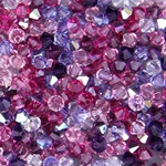 284-MIX-04:  5301 4mm bicone Crystal Passionflower Mix (70 pcs) 