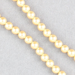 29-0415:  5810 4mm Gold Crystal Pearl 