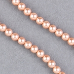 29-0445:  5810 4mm Rose Peach Crystal Pearl 