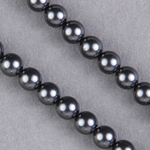 29-0601:  5810 6mm Black Crystal Pearl 