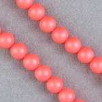 29-0650:  5810 6mm Neon Red Crystal Pearl 