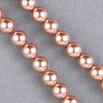 29-0651:  5810 6mm Rose Gold Crystal Pearl 