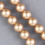 29-0833:  5810 8mm Vintage Gold Crystal Pearl 