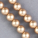 29-0833:  5810 8mm Vintage Gold Crystal Pearl - 29-0833