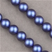 29-0855:  5810 8mm Iridescent Dk Blue Crystal Pearl - 29-0855