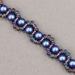 29-0855:  5810 8mm Iridescent Dk Blue Crystal Pearl - 29-0855