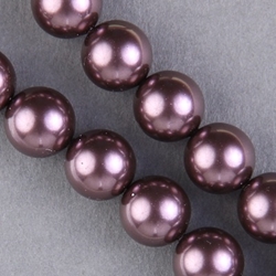 29-1006:  5810 10mm Burgundy Crystal Pearl 