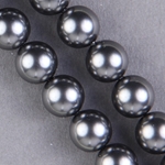 29-1013:  5810 10mm Dark Gray Crystal Pearl 
