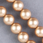 29-1033:  5810 10mm Vintage Gold Crystal Pearl 