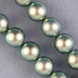 29-1048:  5810 10mm Iridescent Green Crystal Pearl 