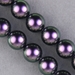 29-1053:  5810 10mm Iridescent Purple Crystal Pearl - 29-1053