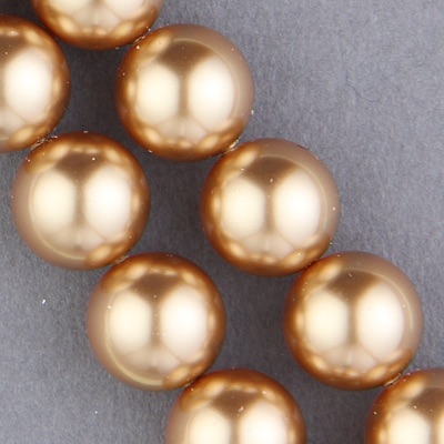 29-1203:  5810 12mm Bright Gold Crystal Pearl 