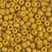 6-1233:  6/0 Matte Opaque Mustard Miyuki Seed Bead - 6-1233*