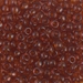 6-134:  6/0 Transparent Dark Topaz Miyuki Seed Bead approx 250 grams - 6-134