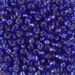 6-1446:  6/0 Dyed Silverlined Red Violet Miyuki Seed Bead approx 250 grams - 6-1446