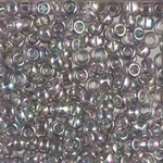 6-2440:  6/0 Transparent Gray Rainbow Luster  Miyuki Seed Bead 