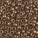 6-457L:  6/0 Metallic Light Bronze  Miyuki Seed Bead approx 250 grams - 6-457L