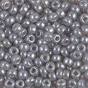 6-526:  6/0 Silver Gray Ceylon Miyuki Seed Bead - Discontinued 