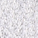 6-528:  6/0 White Pearl Ceylon Miyuki Seed Bead approx 250 grams - 6-528