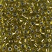 6-975:  6/0 Copper Lined Pale Chartreuse Miyuki Seed Bead - 6-975*