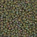 8-1897:  8/0 Opaque Golden Olive Luster  Miyuki Seed Bead approx 250 grams - 8-1897