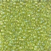 8-258:  8/0 Transparent Chartreuse AB Miyuki Seed Bead - 8-258*