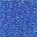 8-261:  8/0 Transparent Sapphire AB Miyuki Seed Bead approx 250 grams - 8-261
