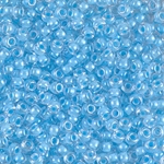 8-4300:  8/0 Luminous Ocean Blue Miyuki Seed Bead 