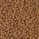 8-4457:  8/0 Duracoat Dyed Opaque Cedar Miyuki Seed Bead 