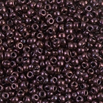 8-460:  8/0 Metallic Dark Raspberry (Was 727) Miyuki Seed Bead 