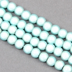 900-001-6:  6mm Miracle Bead Ice Blue 