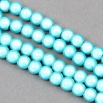 900-003-6:  6mm Miracle Bead Turquoise 