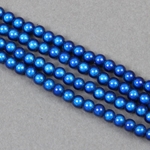 900-008-4:  4mm Miracle Bead Royal Blue 