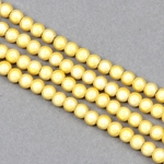 900-011-4:  4mm Miracle Bead Yellow 