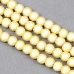900-011-6:  6mm Miracle Bead Yellow 