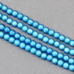 900-018-4:  4mm Miracle Bead Blue 