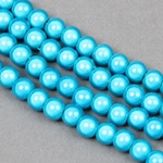 900-019-6:  6mm Miracle Bead Dk Turquoise 