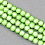 900-021-6:  6mm Miracle Bead Apple Green 