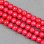 900-022-6:  6mm Miracle Bead Cherry Red 