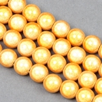 900-023-8:  8mm Miracle Bead Goldenrod 