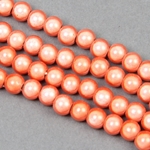 900-026-6:  6mm Miracle Bead Coral 