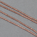 AFR-203:  1.5mm Copper Heishi Ethiopia 28-inch strand (approx 560 pcs) 