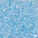 BB-269:  Glacier Blue Lined Crystal AB Miyuki Berry Bead approx 250 grams - BB-269