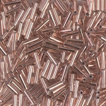 BGL2-197:  Bugle 2(6mm) Copper Lined Crystal 