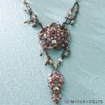 BO-080-1:  Miyuki Crystal Doily Necklace Kit 