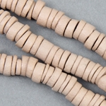 CCE-2-006:  Clay beads approx 7mm Gold 